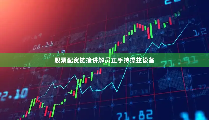 股票配资链接讲解员正手持操控设备